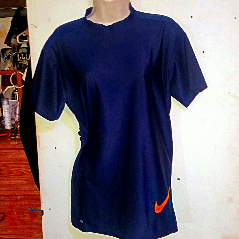 Boys XL Navy Blue Fri Fit Base Layer Shirt girls